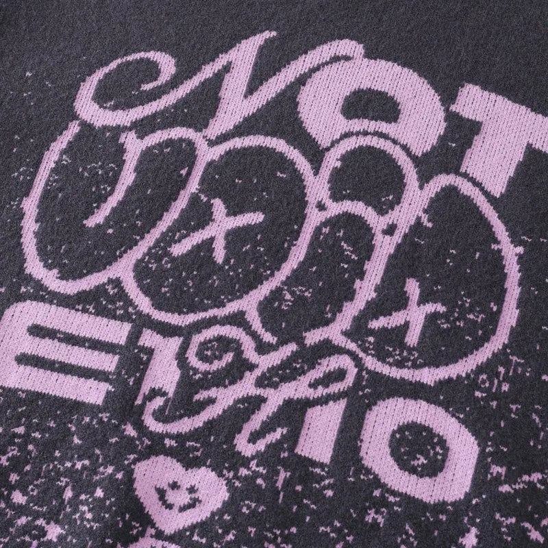 Y2K Sesame Jacquard Sweater