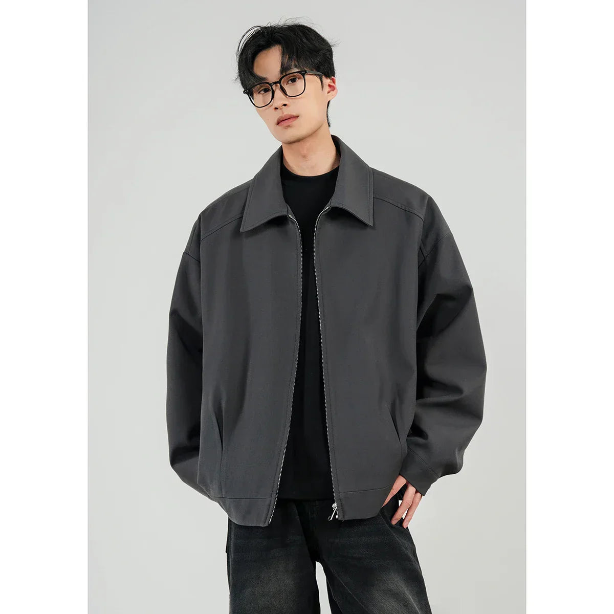 Korean Oversized Spring Lapel Jacket