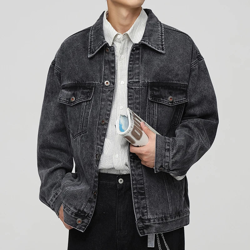 Men's Classic High Street Denim Jacket