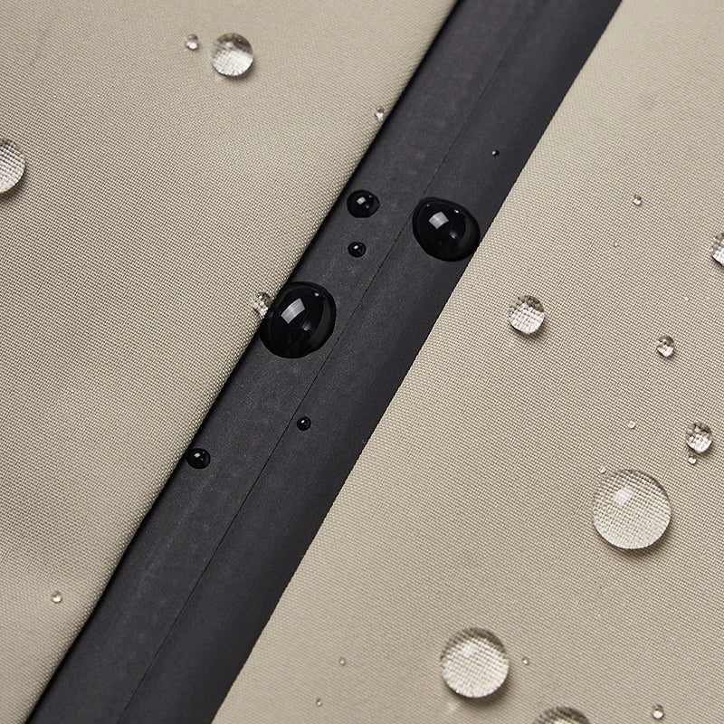 High-Collar Zipper Jacket