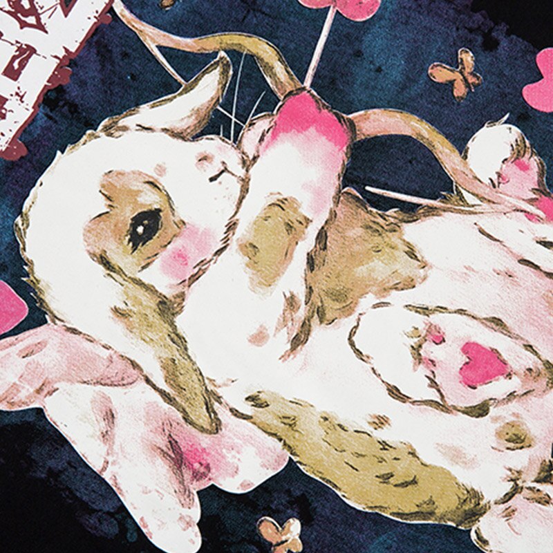 Comics Rabbit Oversized Sweatshirt