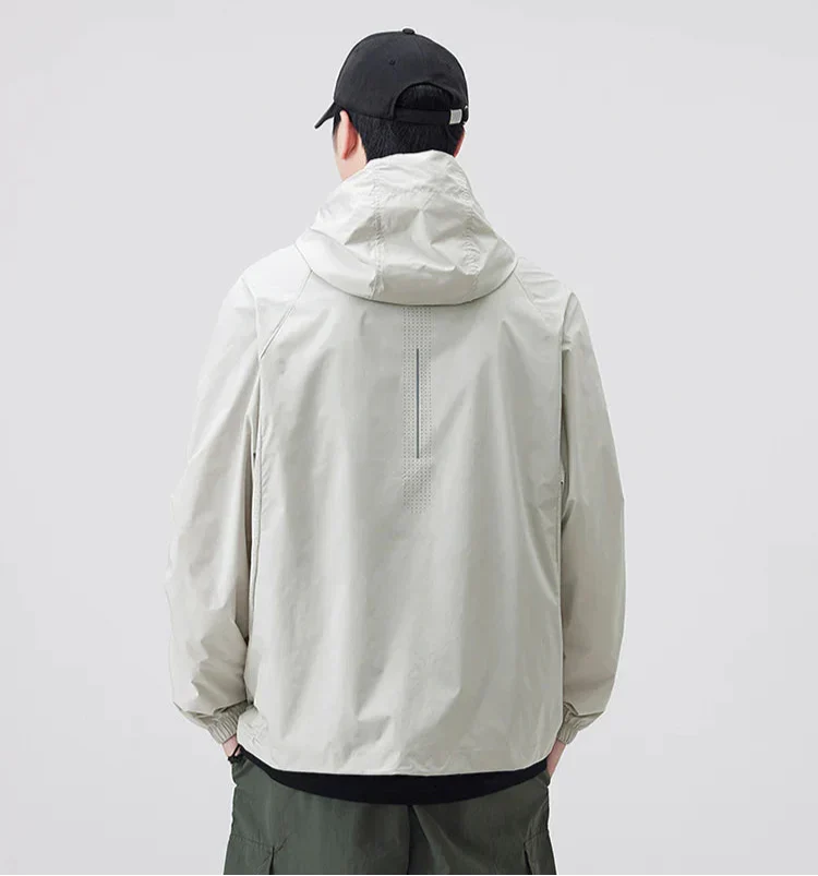 Breathable Waterproof Sunscreen Hooded Jacket