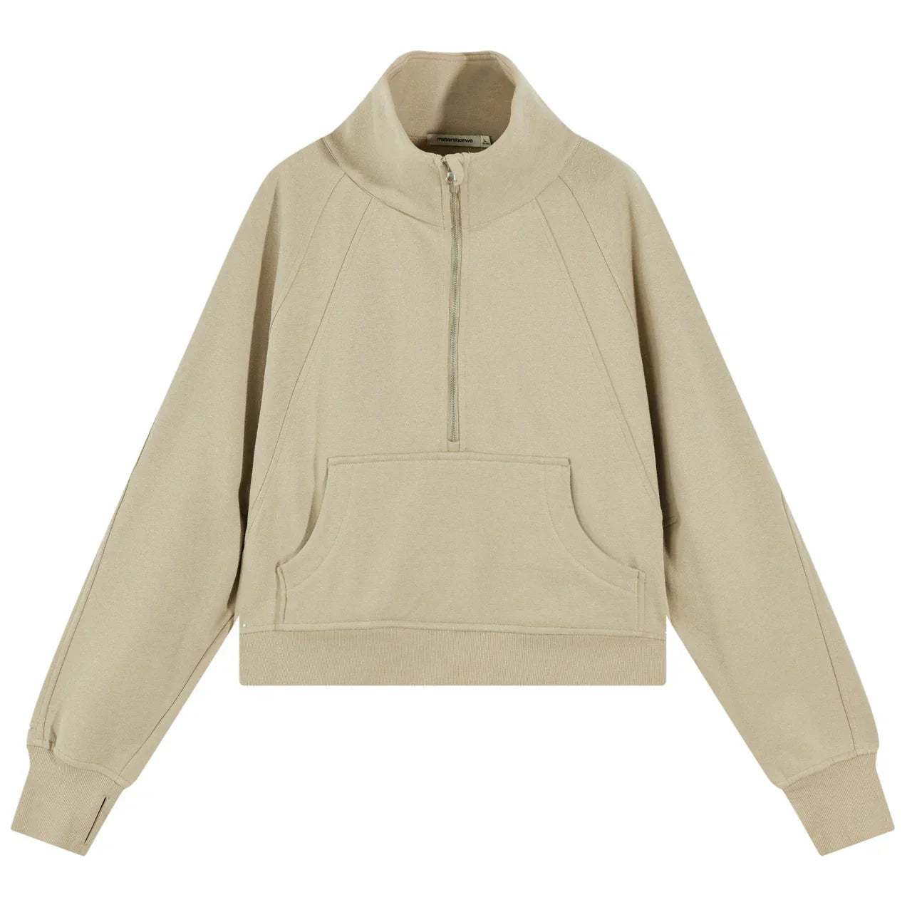 Warm Fleece Half-Zip Sweatshirt