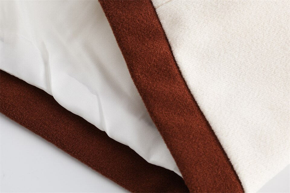 Flaming Stand Collar Varsity Jacket