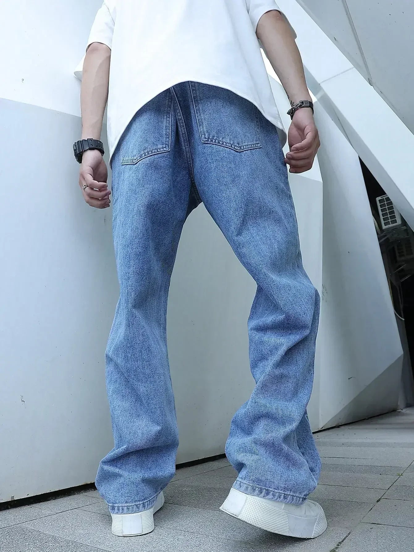 Y2K Thunderbolt Denim Jeans