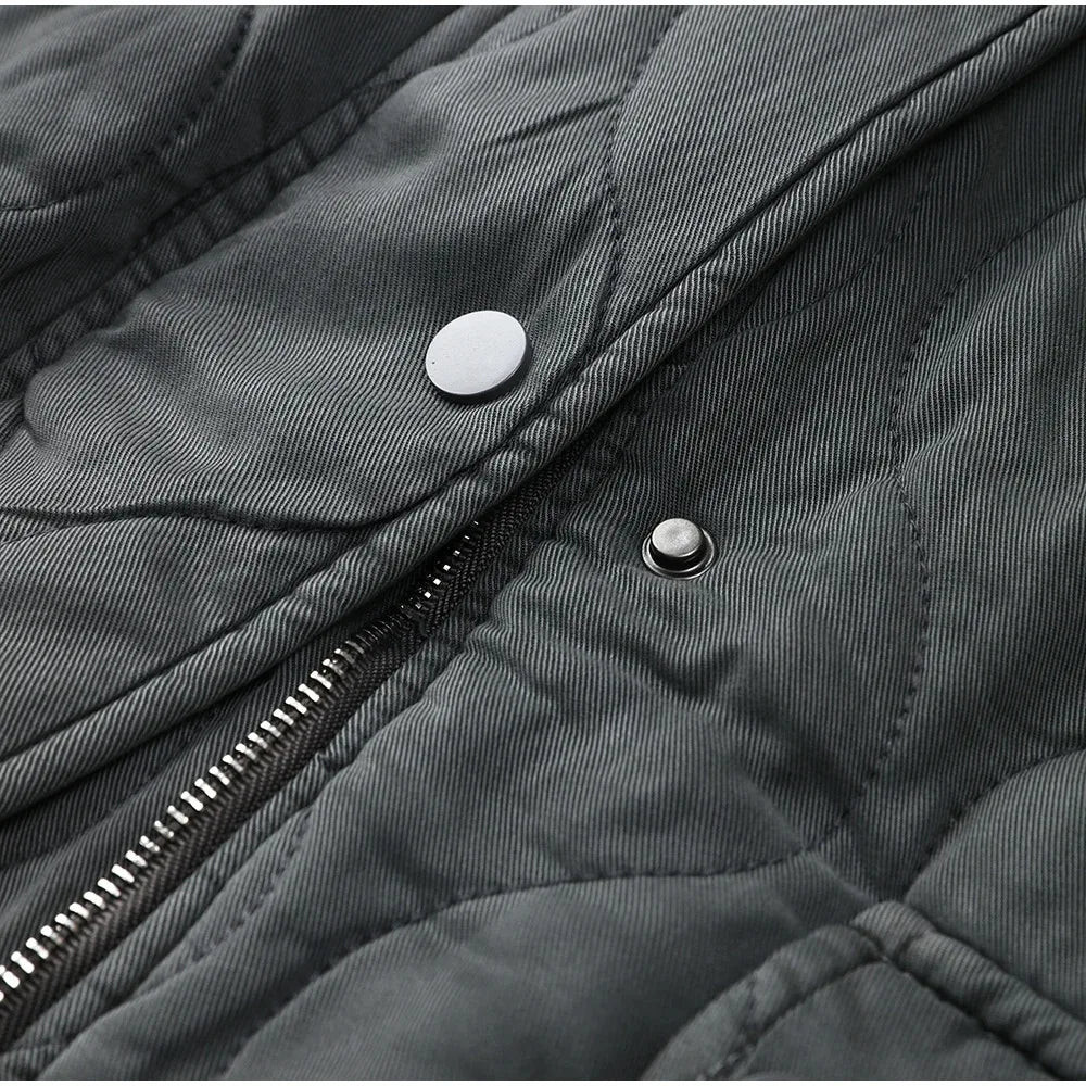 Textured Bomber Jacket