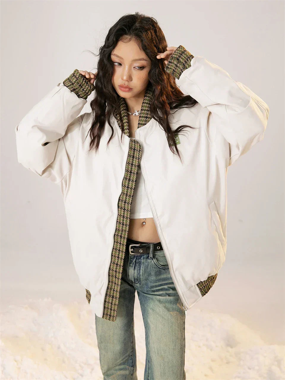 Urban Chic Bomber Varsity Jacket