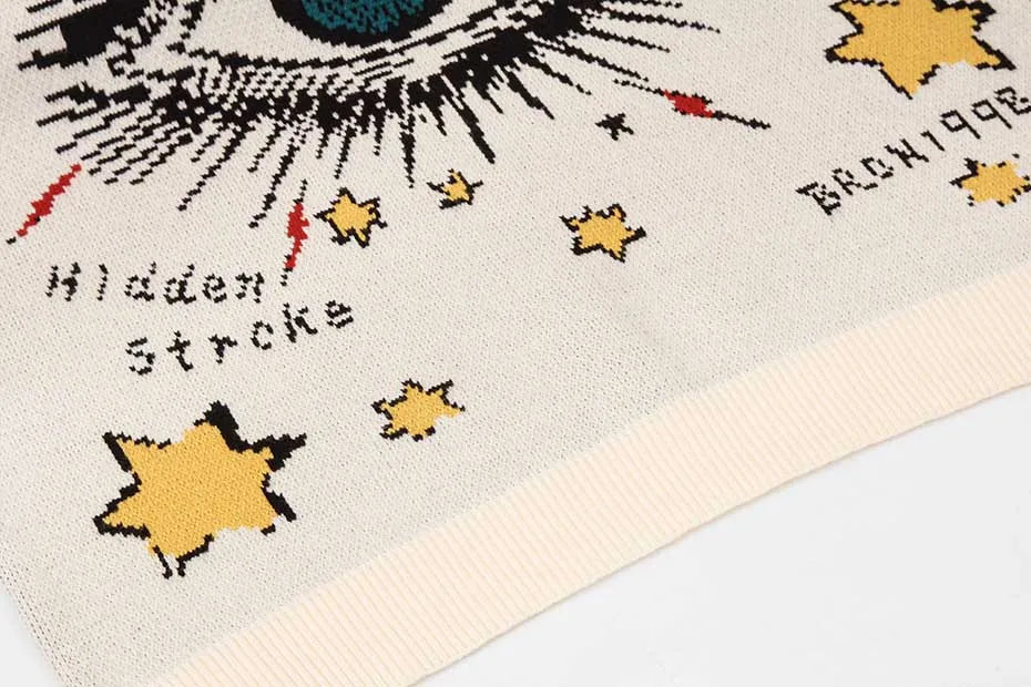 Cosmic Eye Illumination Sweater