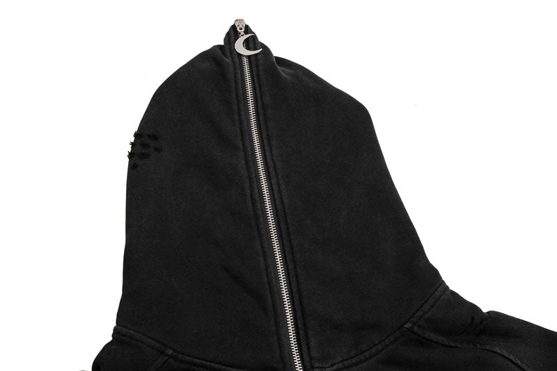 Vintage Moon Zip-up hoodie