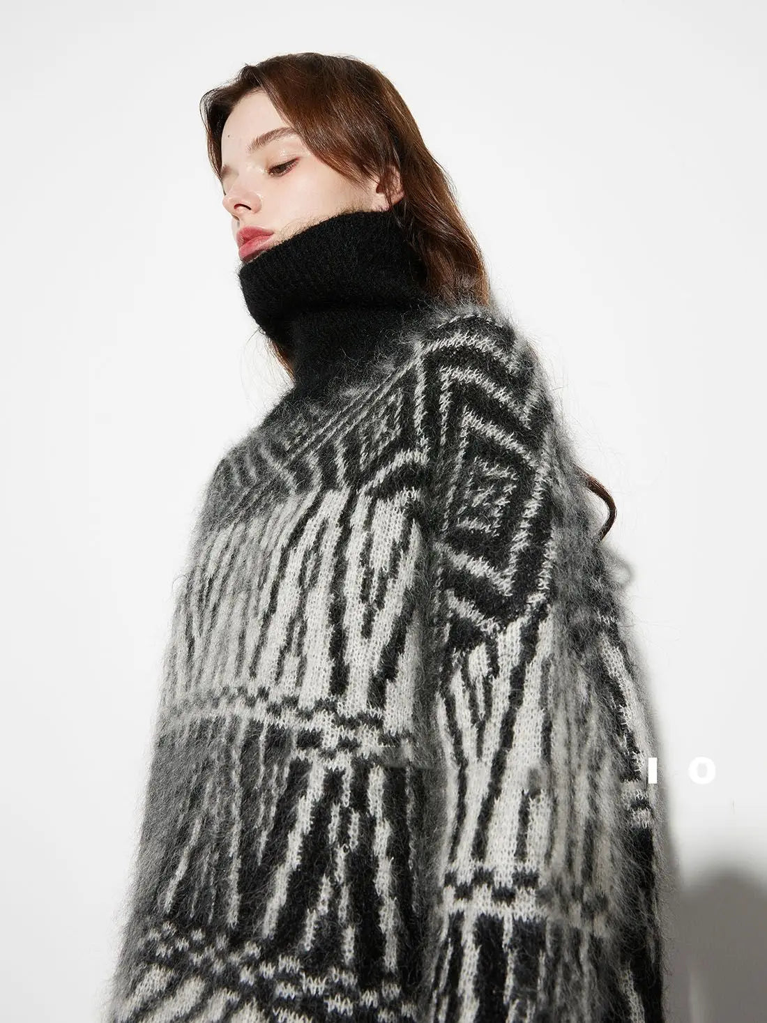 Cozy Vintage Mohair Turtleneck Sweater