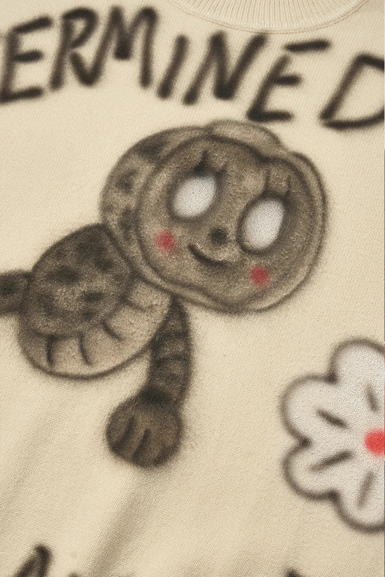 Illustrated Graphic Sweater