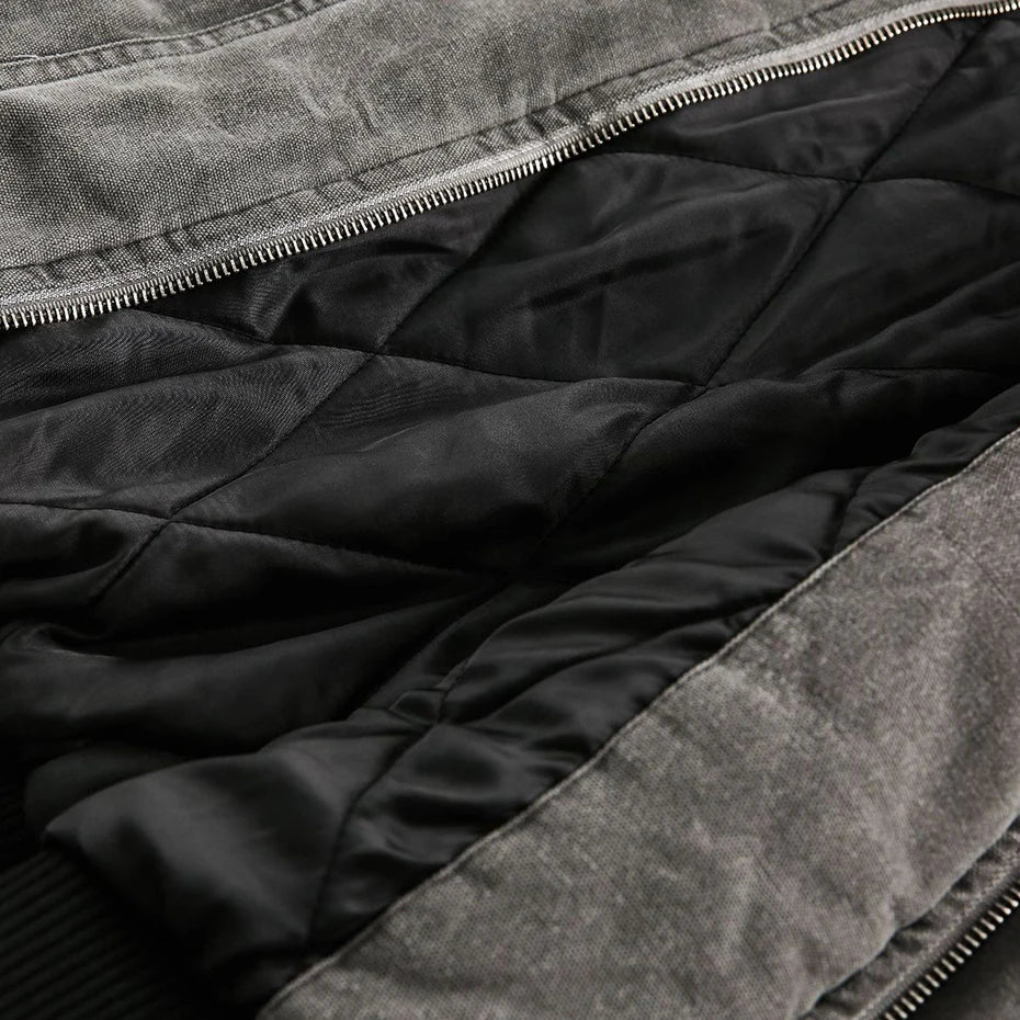 Structured Utility Hoodie Jacket