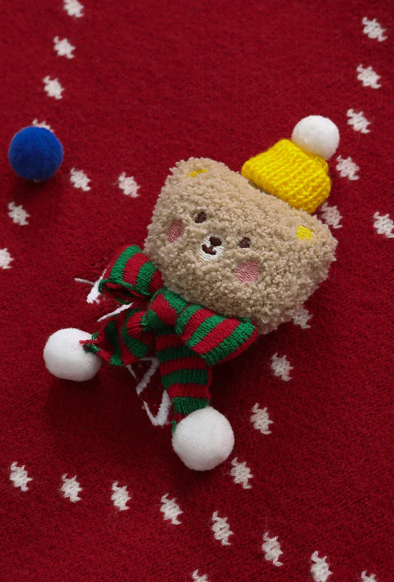 Christmas Knitted Snow Sweater
