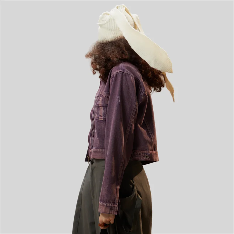 Women’s Vintage Casual Bomber Jacket