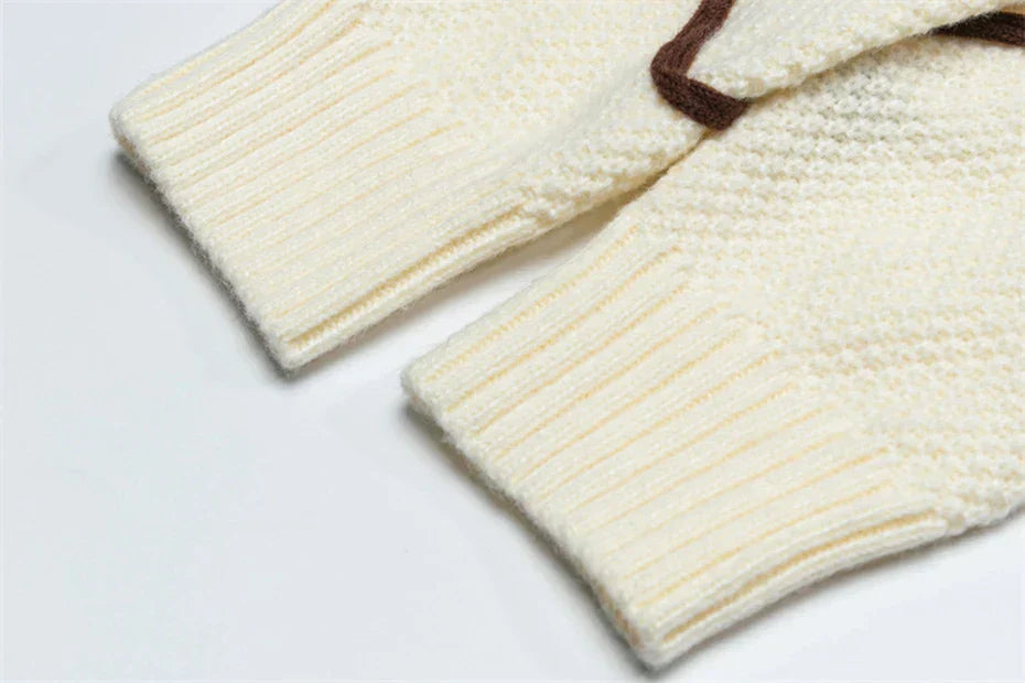 Wave Pattern Sweater