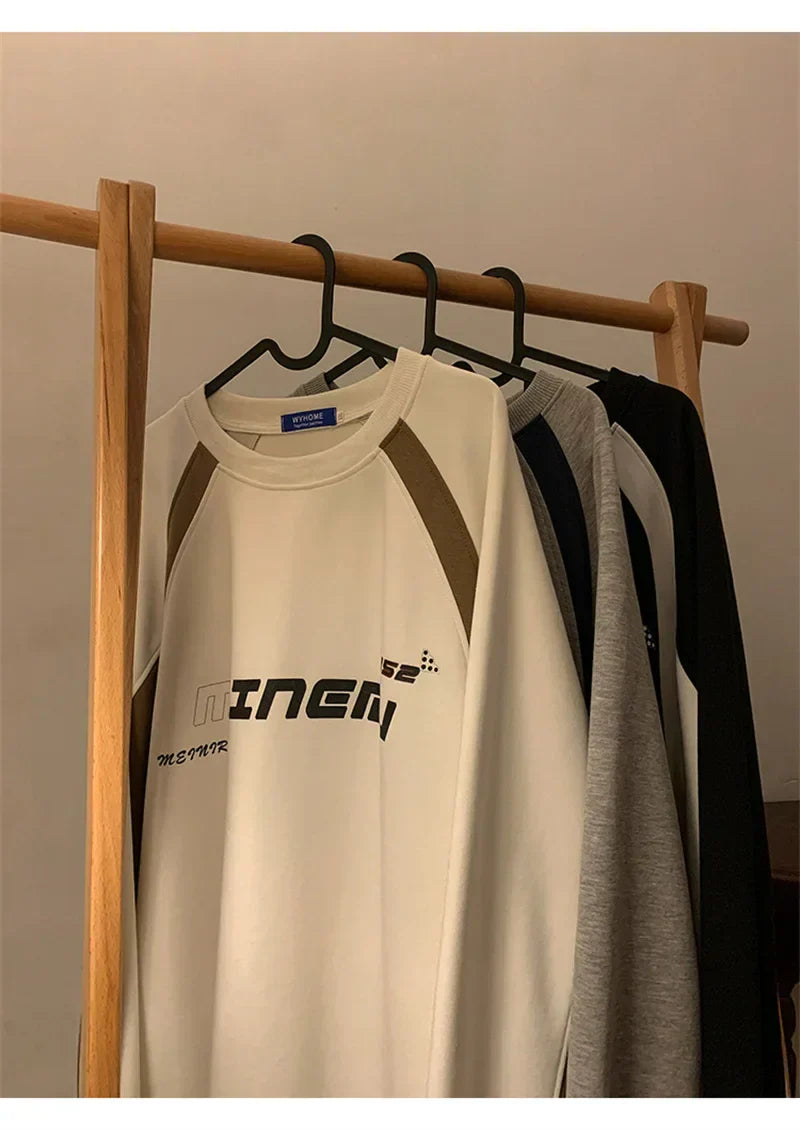 Y2K Raglan Graphic Sweatshirt