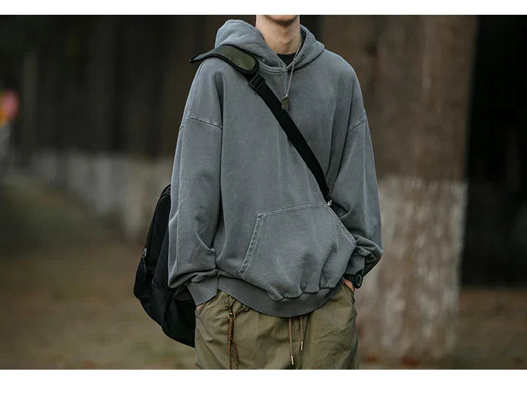 Shadow Vibe Oversized Hoodie