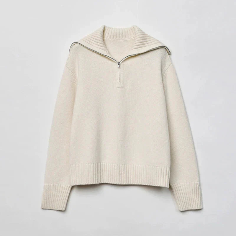 Cozy Thick Knit Casual Turtleneck Sweater