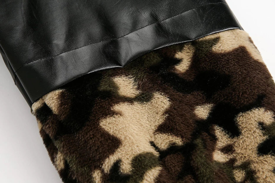 Sport Varsity Camouflage Jacket