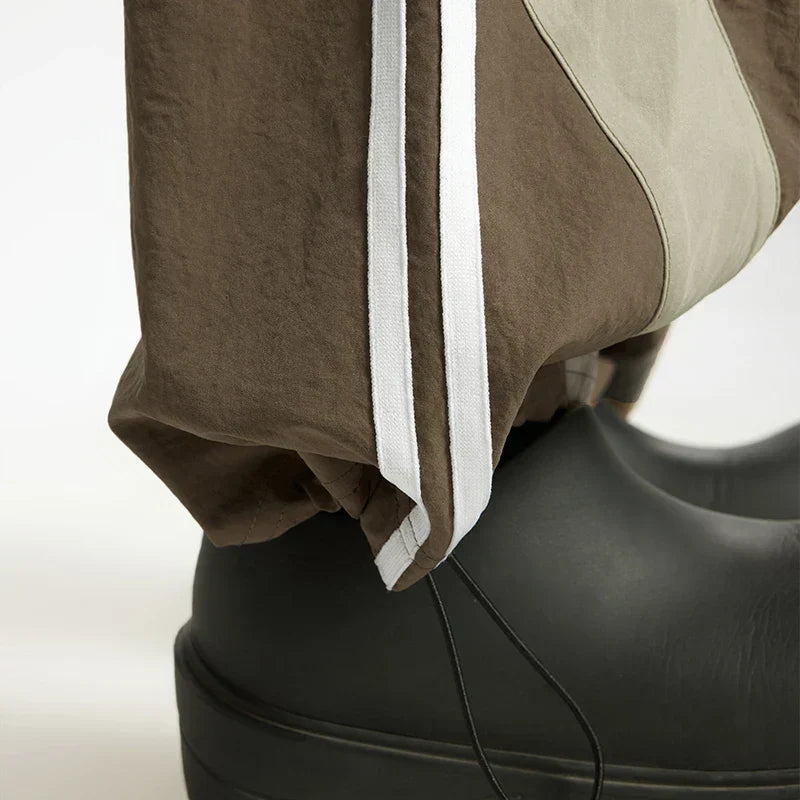 Sports Style Baggy Polyester Sweatpants