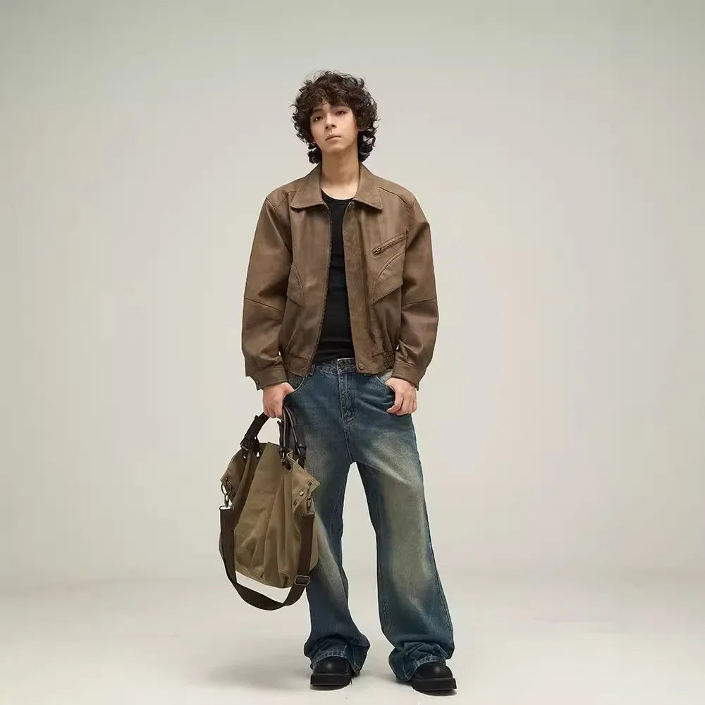 Wanderlust Trailblazer Solid Leather Jacket