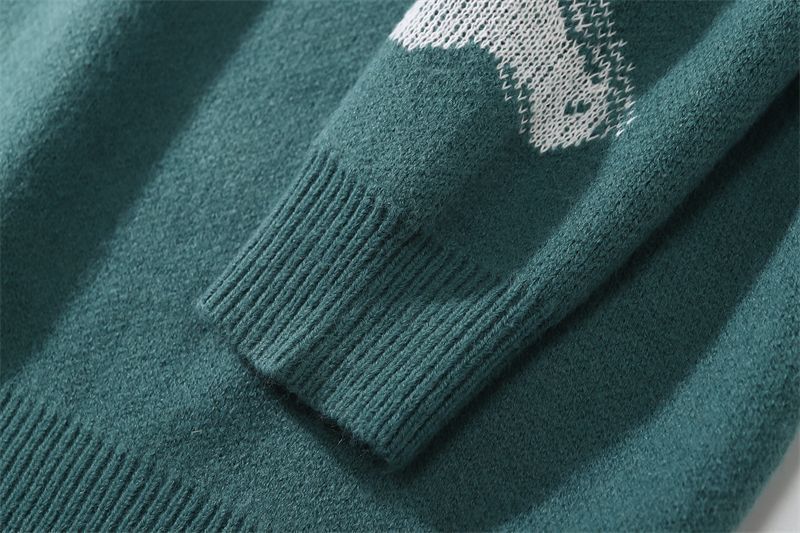 Vintage Skeleton Oversized Sweater