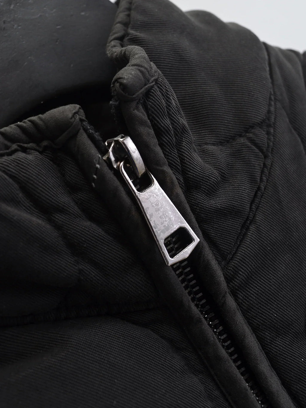 Fluffy Textured Zip-Up Jacket