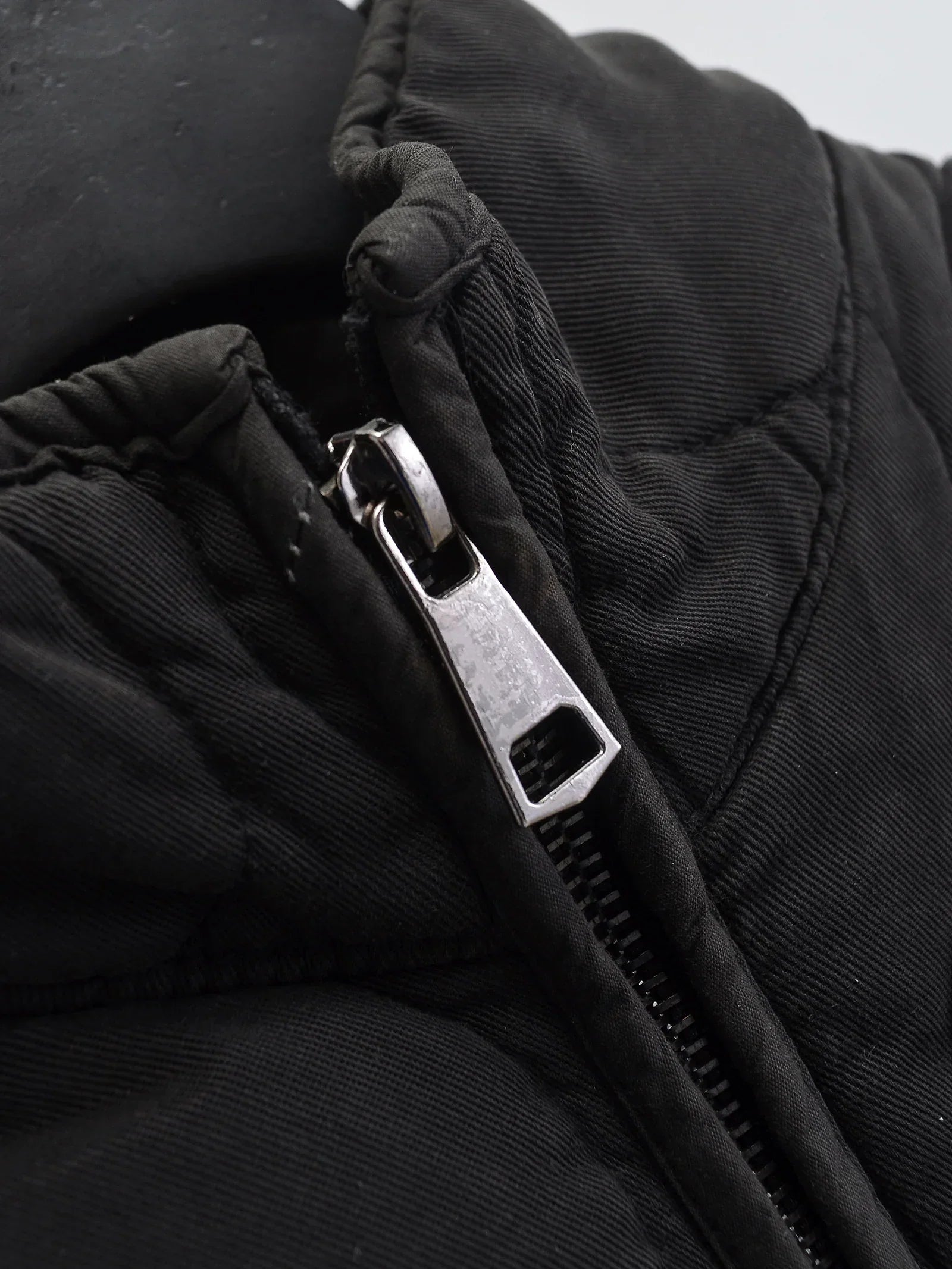 Fluffy Textured Zip-Up Jacket