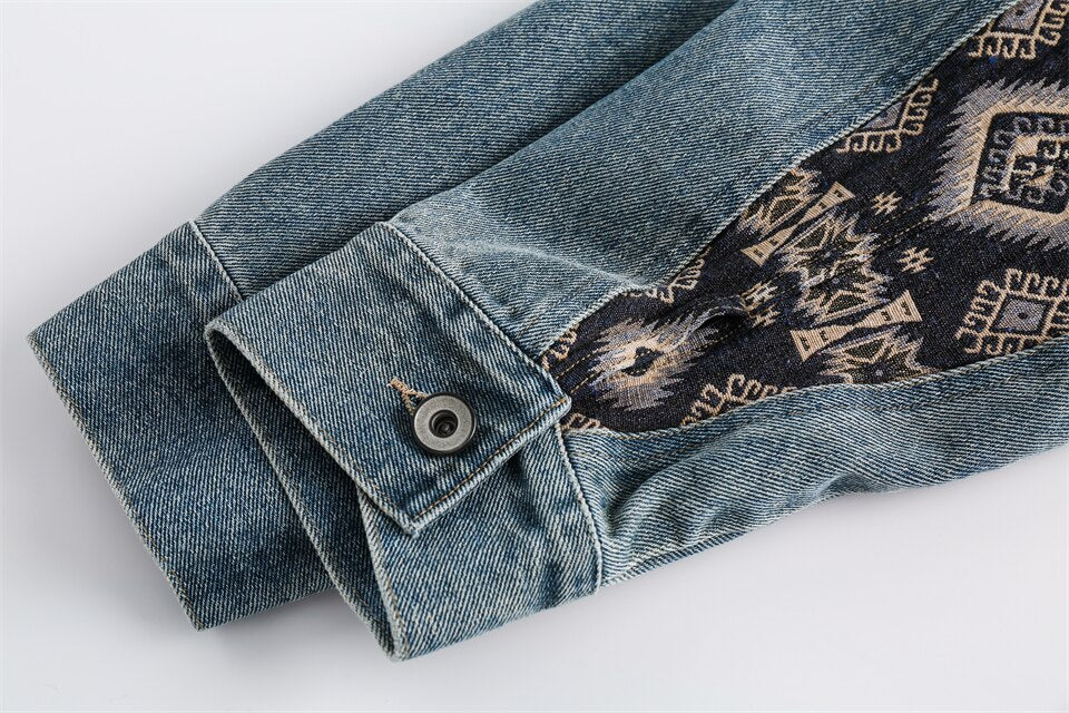 Blue Washed Denim Jacket