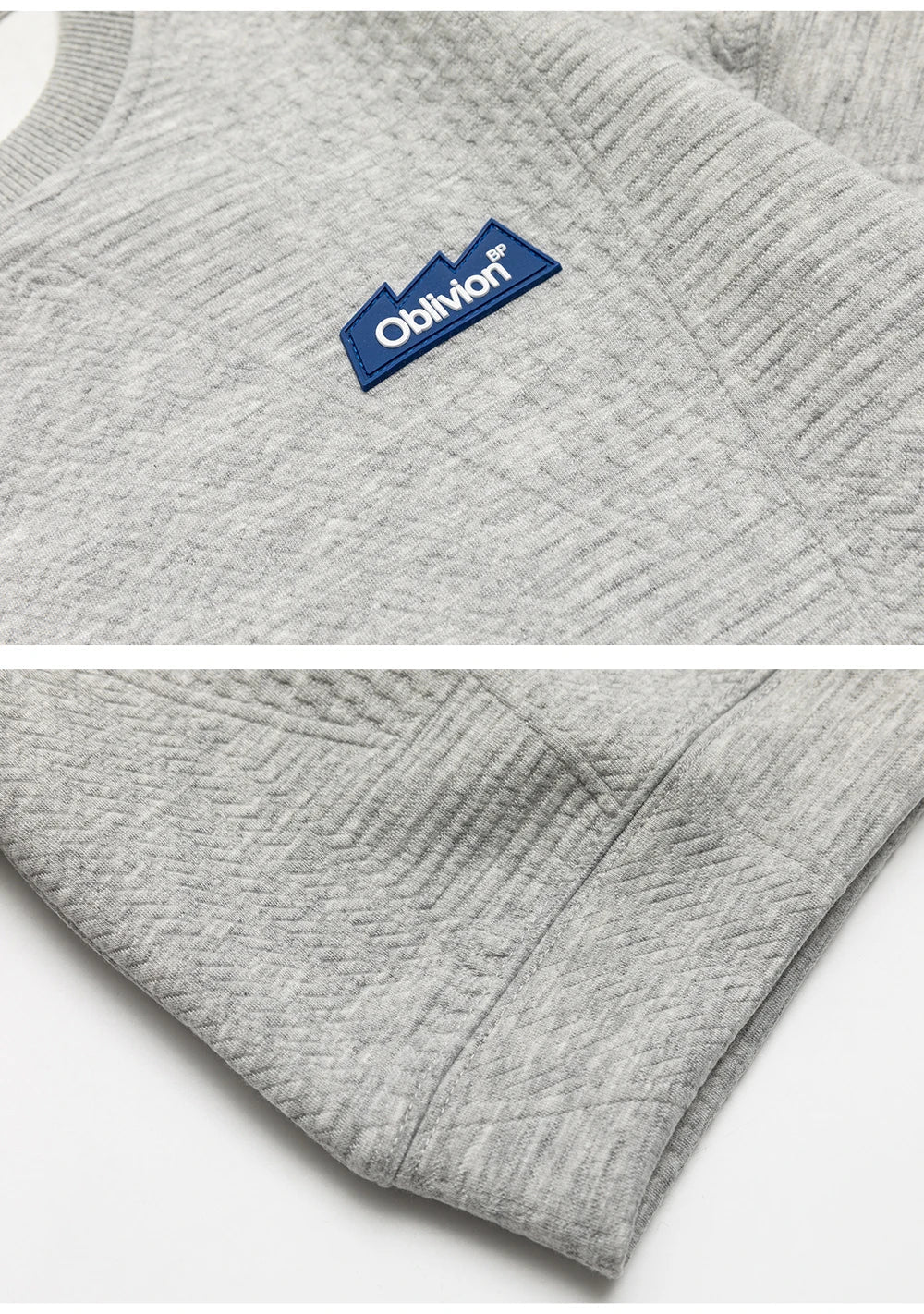 Solid Embroidered Sweatshirt