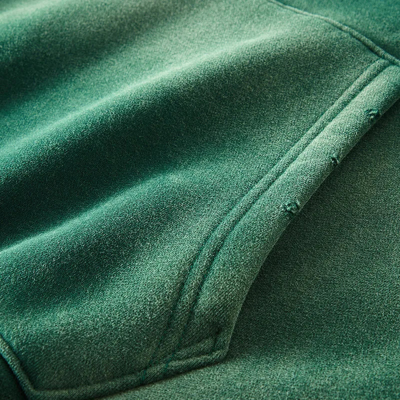 Vintage Washed Gradient Hoodie