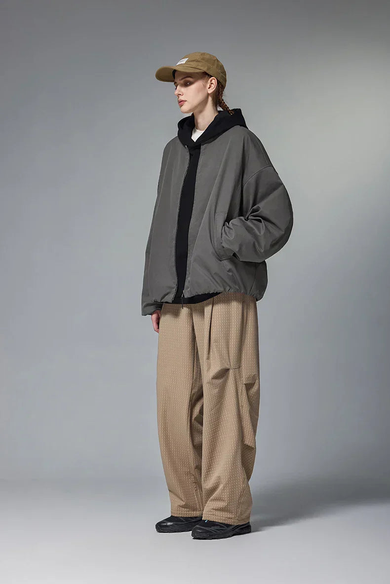 Zip-Up Quilted Jacket