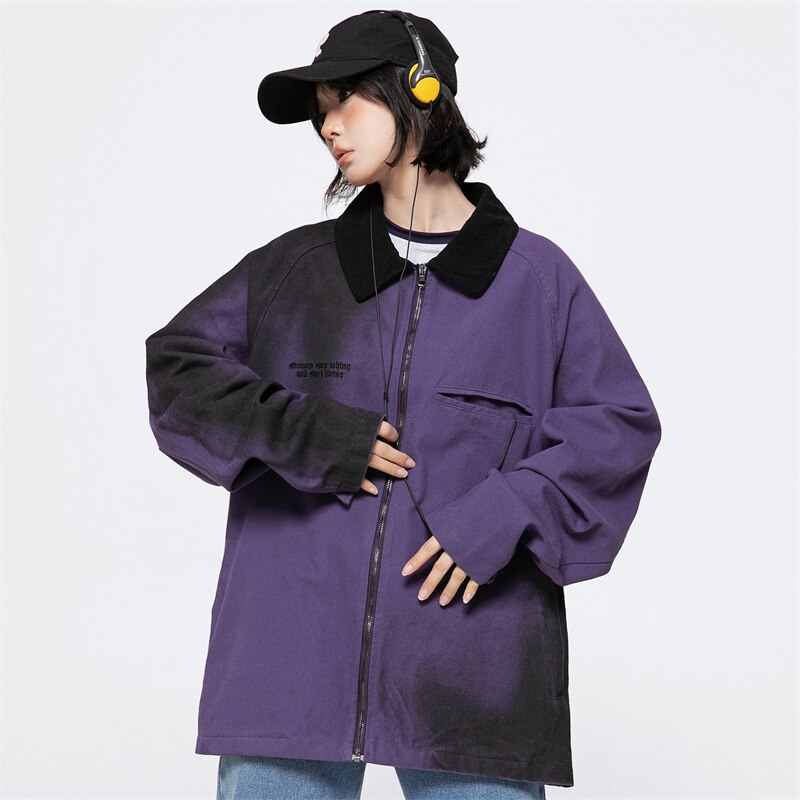 Baggy Windbreaker Jacket