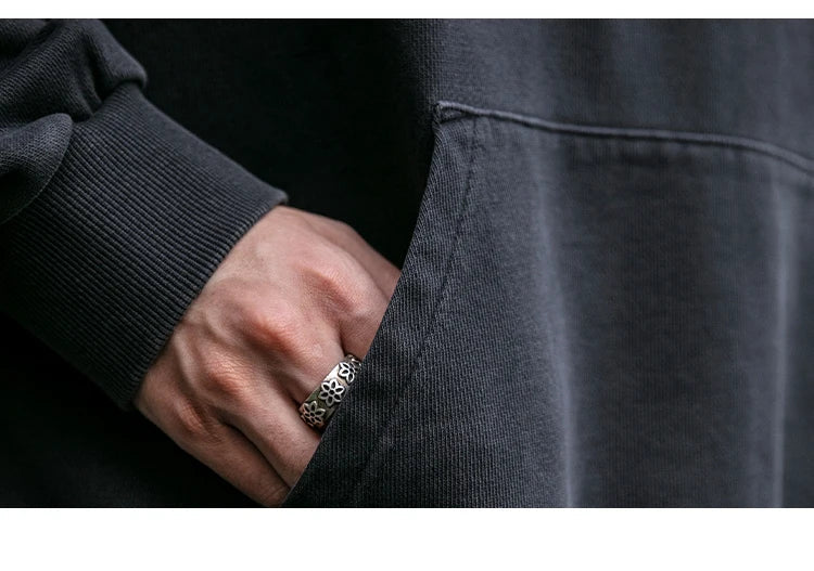 Shadow Vibe Oversized Hoodie