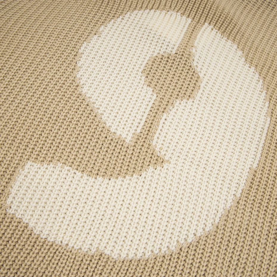 Distressed Number 9 Sweater