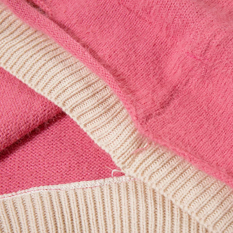 Rabbit Jacquard Chain Knitted Sweater