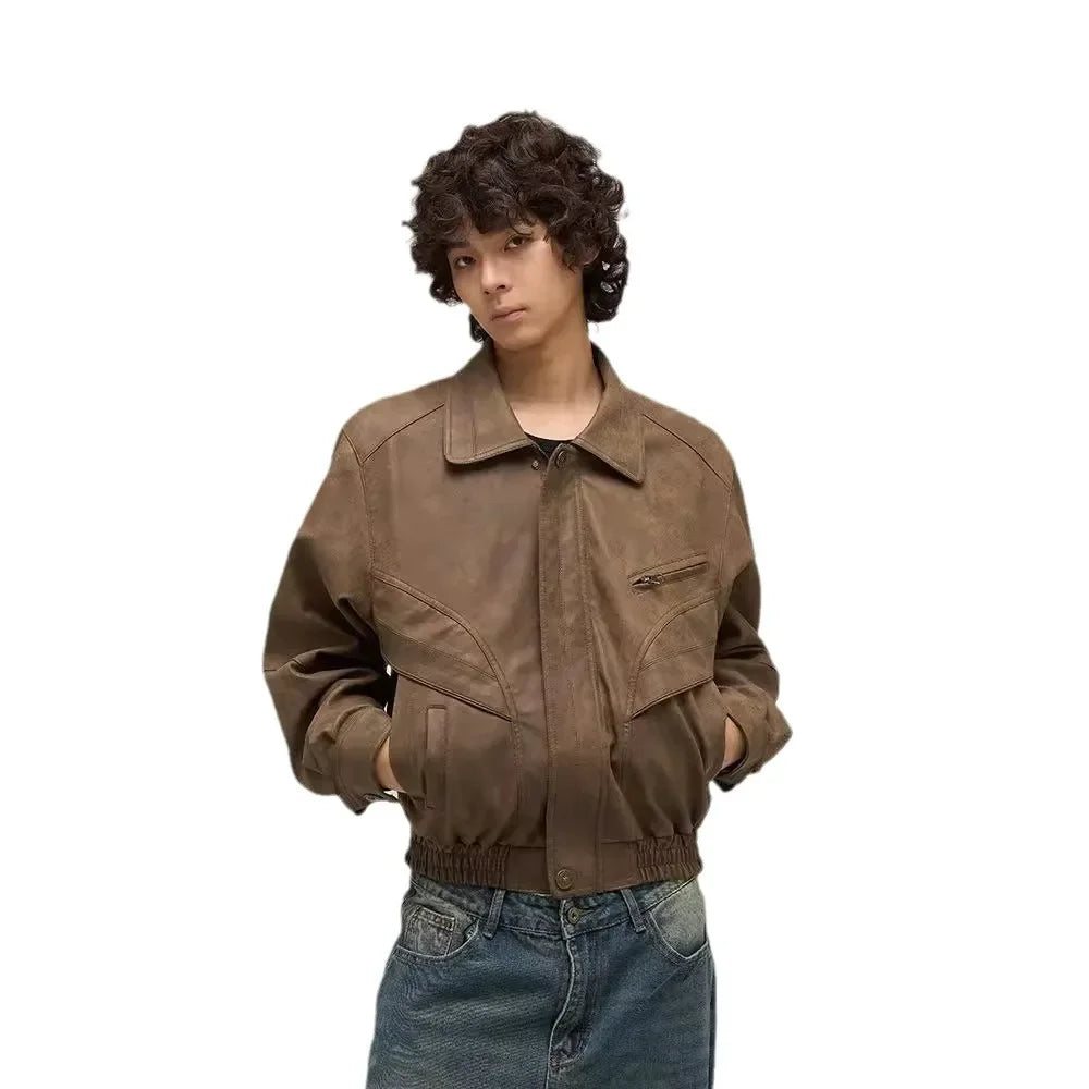 Wanderlust Trailblazer Solid Leather Jacket