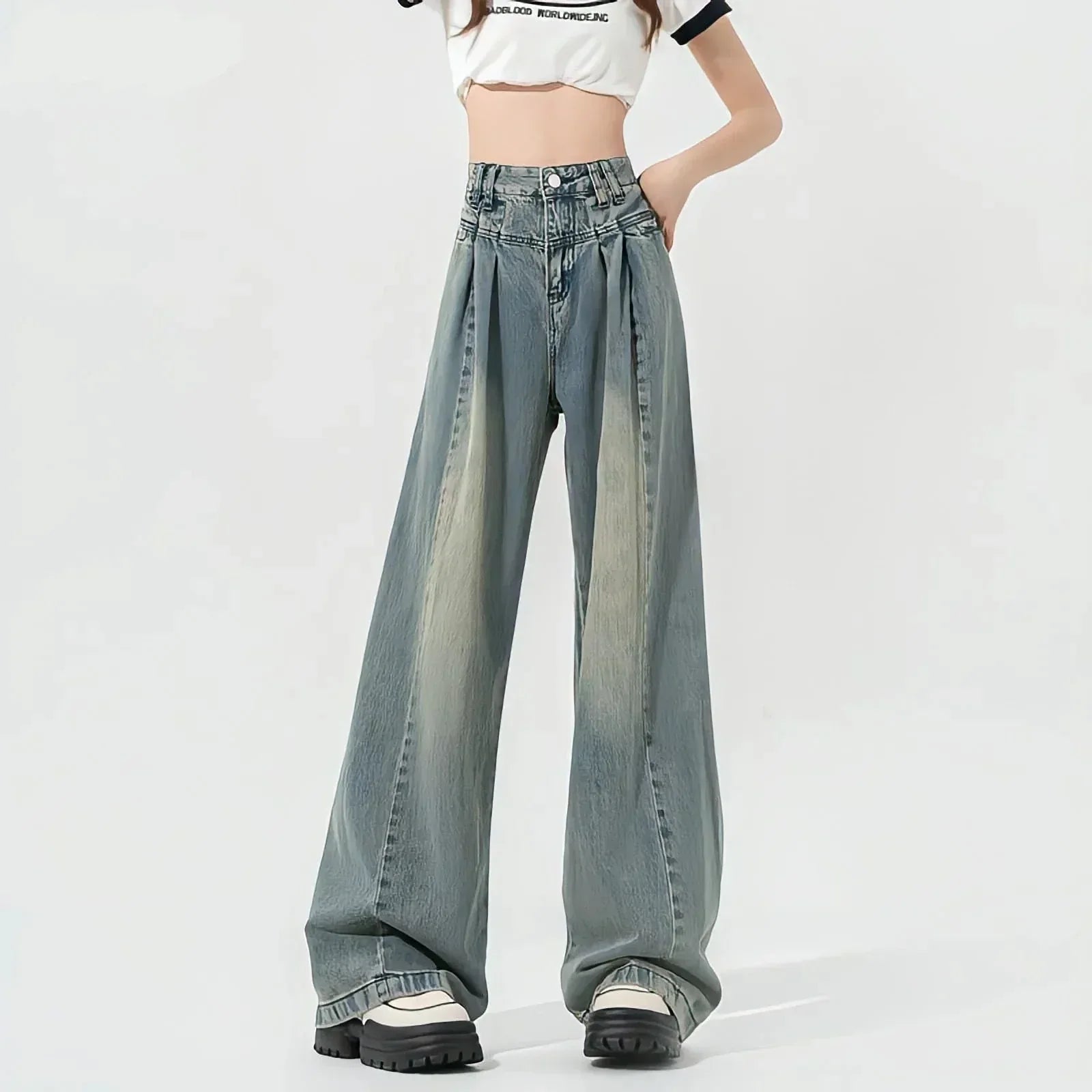 Vintage Loose High-waist Jeans