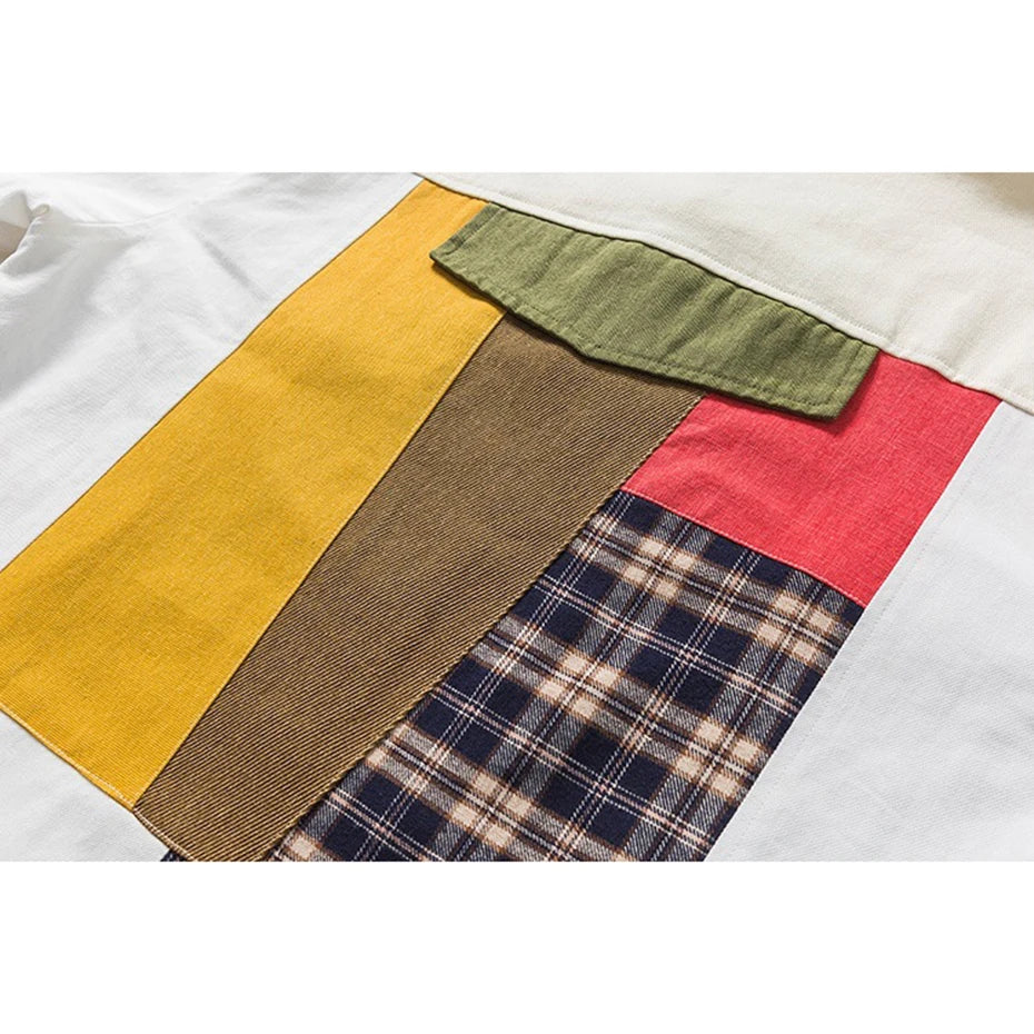 Geometric Patchwork Jacket