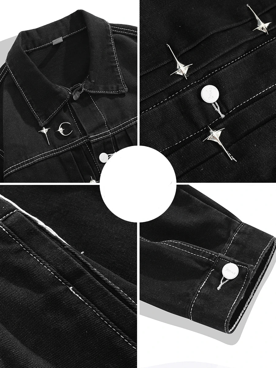 Stylish Heavy Industry Denim Jacket