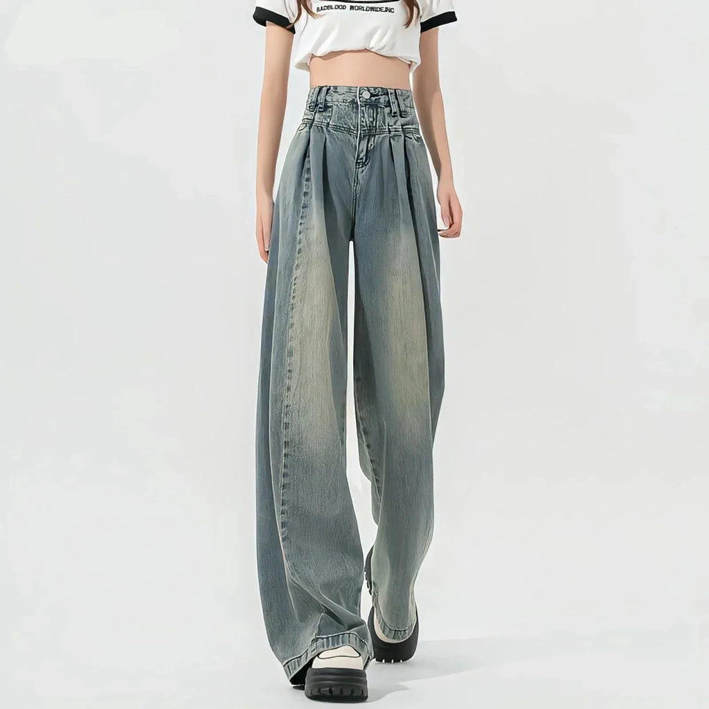 Vintage Loose High-waist Jeans