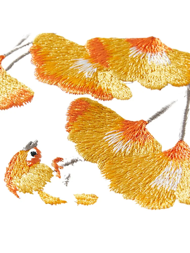 Embroidered Japanese Crewneck Sweatshirt