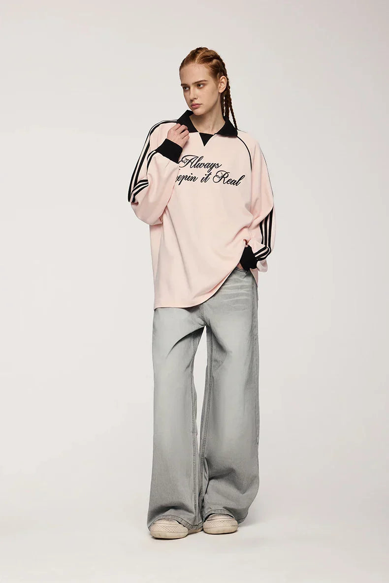 Baggy Fit Wide-Leg Jeans