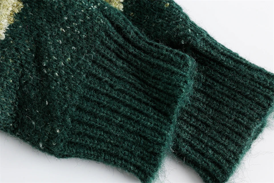 Women's Desert Waves Cactus Knit Sweater