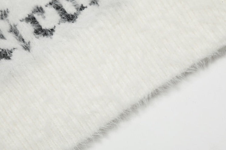 Spider Graphic Knitted Sweater