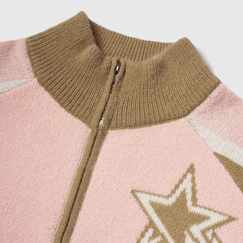 Oversized Star Emblem Sweater