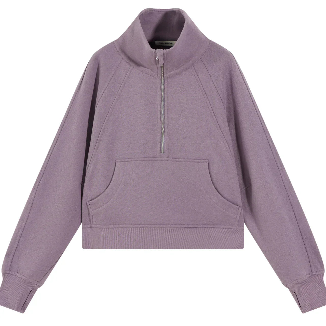 Warm Fleece Half-Zip Sweatshirt