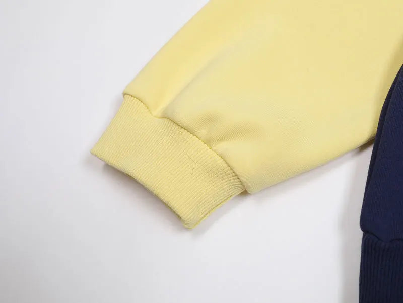 Y2K Loose Patchwork Sports Sweatshirt