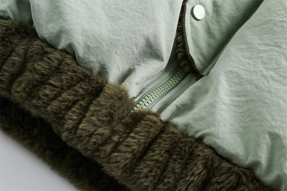 Chic Fleece-Lined Jacket