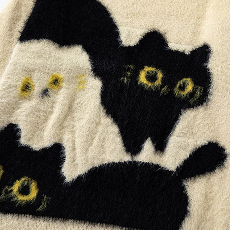 Black Cat Sweater
